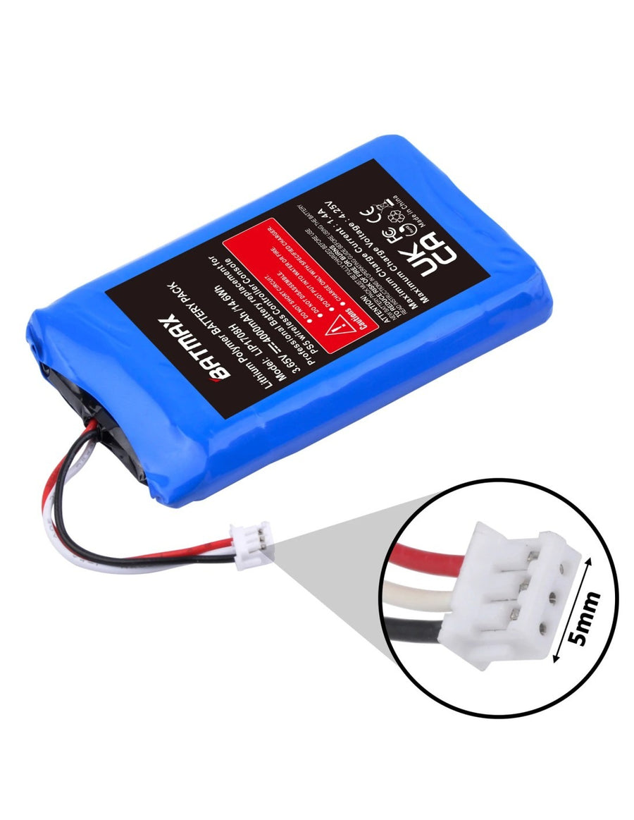 Algemeen-Accu voor PS5 DualSense Controller - LIP1708 - 4000mAh (Nieuw)