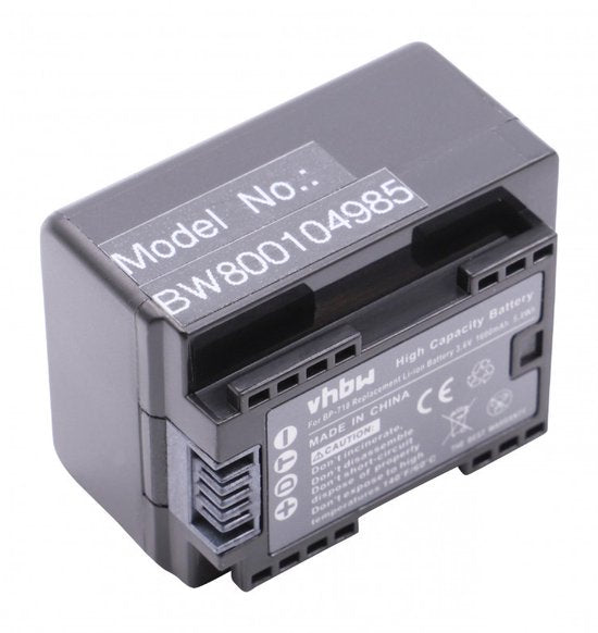 BP-718 accu / batterij voor Canon LEGRIA / VIXIA