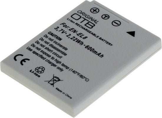 Accu / batterij voor Nikon EN-EL8 Coolpix