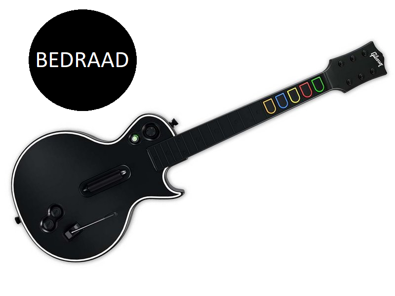 Activision-Guitar Hero Legend of Rock Gitaar Controller voor Xbox 360 - Bedraad Tweedehands