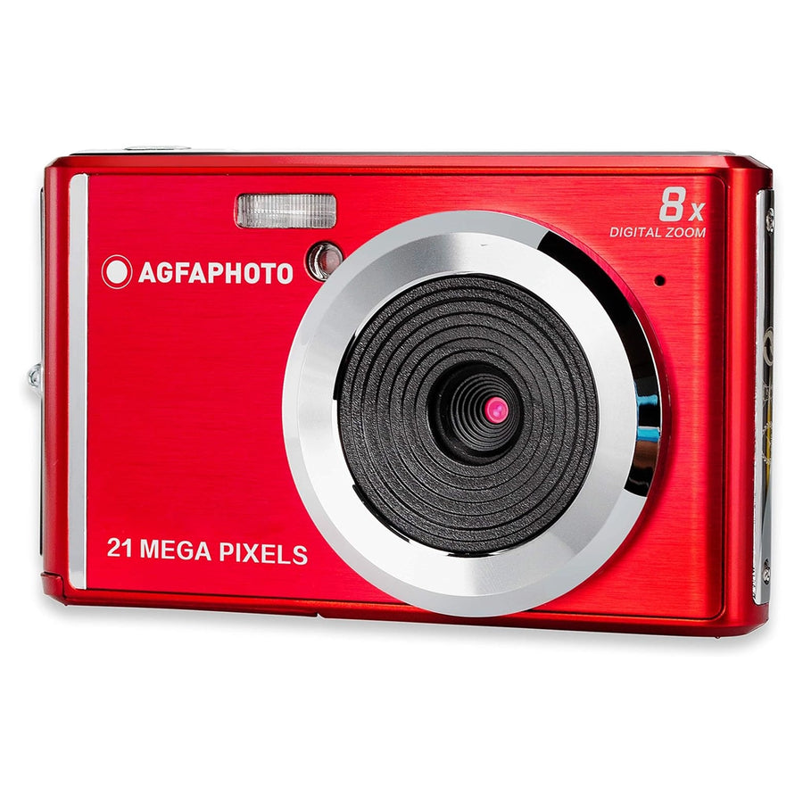 AgfaPhoto-DC5200 Digitale Compact Camera voor Kinderen - Rood (In doos) Tweedehands