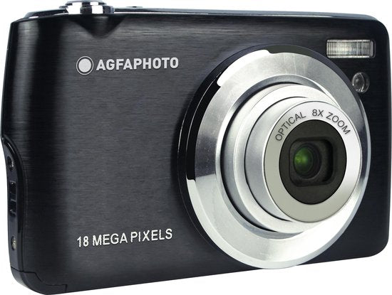AgfaPhoto-DC8200 Digitale Compact Camera voor Kinderen - Zwart (Nieuw)