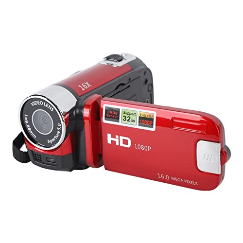 Algemeen-16MP - 10x Zoom Digitale Videocamera - Rood Tweedehands