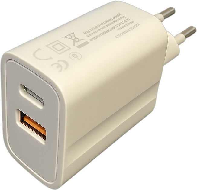 Algemeen-33W USB-C Snellader met A+C Dual Port voor Smartphone, iPad en Type-C Apparaten (Nieuw)