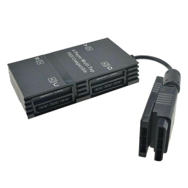 4 spelers multitap voor PlayStation 2, voorkant, tweedehands