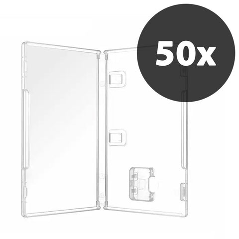 Algemeen-50x Vervangende Nintendo Switch Game Case (Nieuw)
