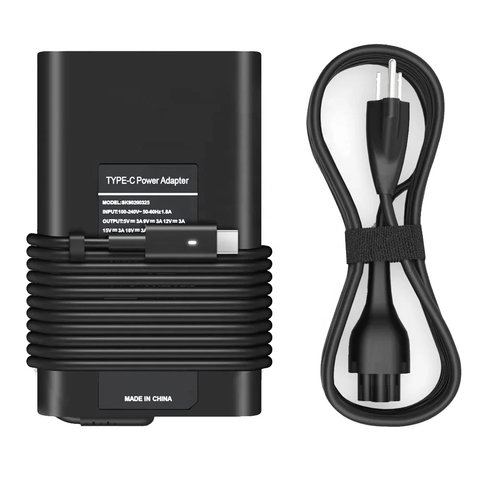 Algemeen-65W USB-C Laptoplader voor Dell XPS 13 – Compatibel met LA65NM170, 2YKOF, 02YKOF (Nieuw)