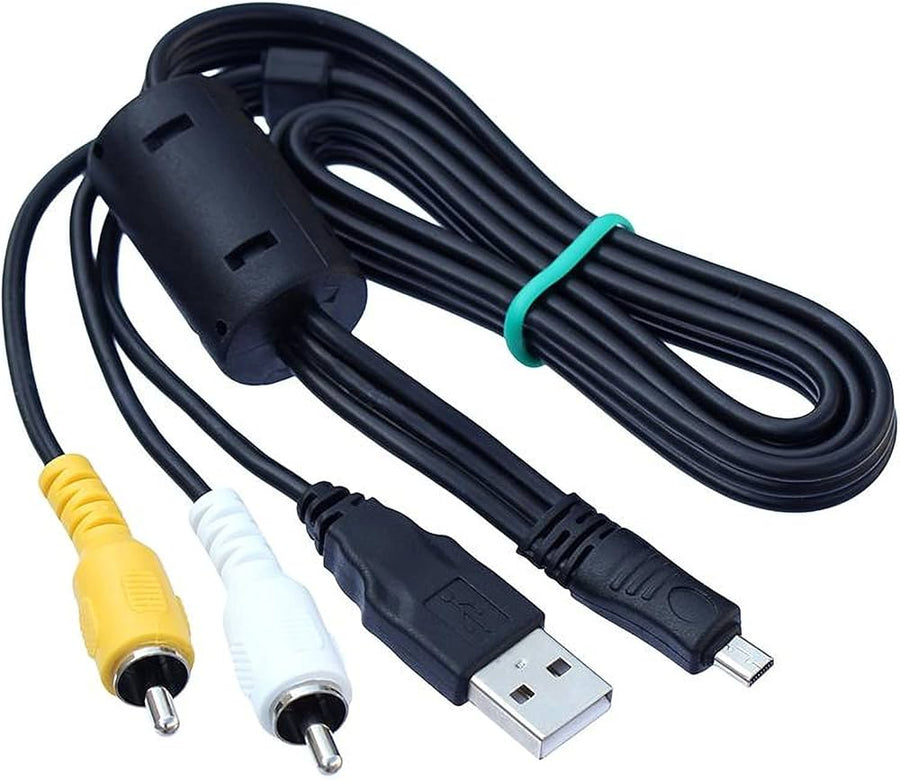 Algemeen-8 Pin USB-AV-kabel voor Nikon Coolpix en SLR-camera's Tweedehands