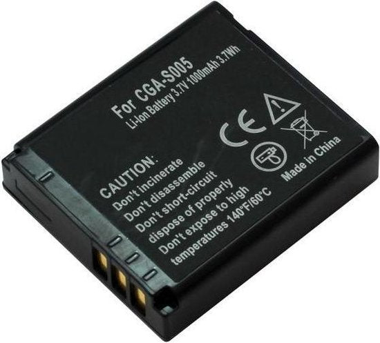 Algemeen-Accu / Batterij voor Lumix CGA-S005E Tweedehands