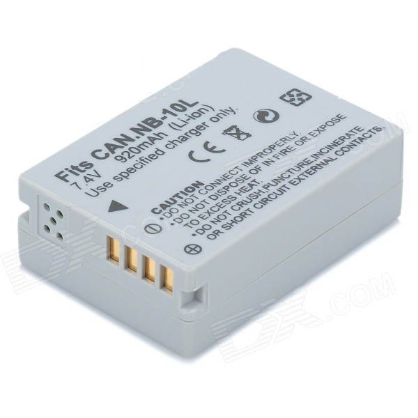 Algemeen-Accu voor Canon NB-10L Tweedehands