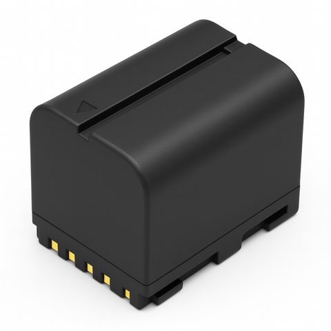 Accu voor JVC BN-V416, zwart met goudkleurige contactpunten