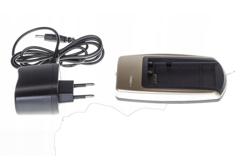 Acculader KQ-SON-01 voor Sony NP-FM, NP-QM, NP-F en JVC BN-V607, laadschaal met losse netadapter, tweedehands