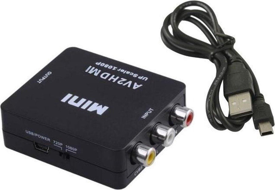 Algemeen-AV naar HDMI Adapter voor Nintendo Wii (Incl. USB Stroomkabel) Tweedehands