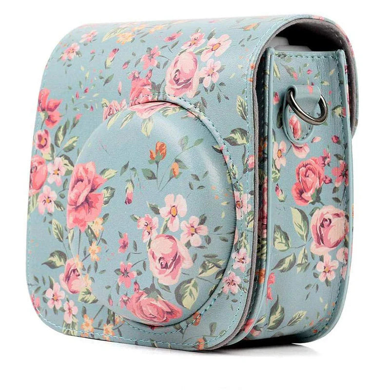 Algemeen-Case voor Instax Mini 11 - Bloemen print Tweedehands