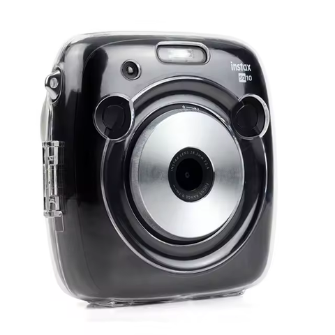 Transparante case voor Fujifilm Instax SQUARE SQ10, doorzichtige harde hoes met een Instax SQ10 erin, tweedehands