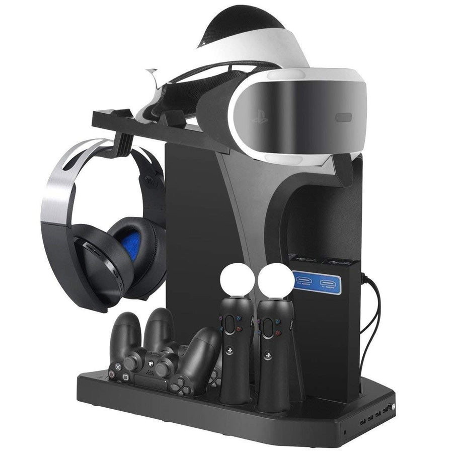Algemeen-Charging Docking Station voor Playstation 4 + PSVR Tweedehands