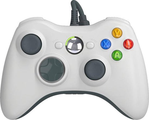 Algemeen-Controller Bedraad voor Xbox 360 - Wit (Nieuw)