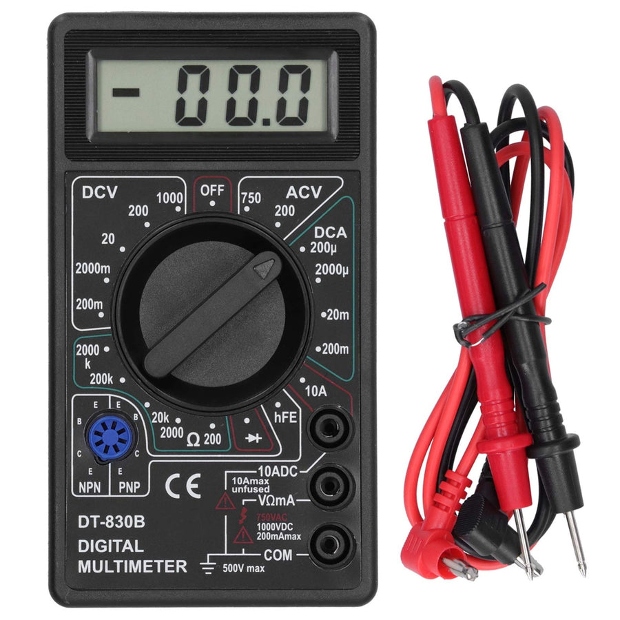Algemeen Digitale Multimeter DT - 830B Multimeter - Spanningsmeter / Stroommeting (Nieuw)