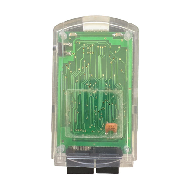 Memory Card voor Sega Dreamcast, doorzichtige geheugenkaart met zichtbare groene printplaat, tweedehands