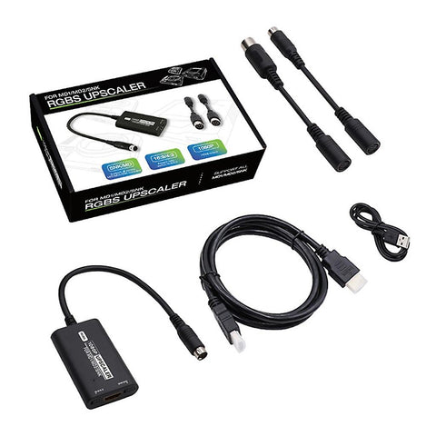 Algemeen-HDMI Adapter / Omvormer voor Sega Mega Drive 1 / Mega Drive 2 (Nieuw)