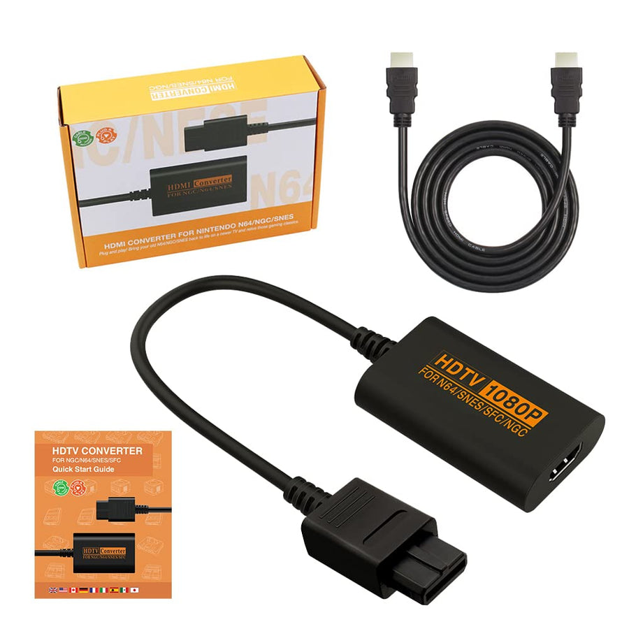 Algemeen-HDTV HDMI Converter voor N64/SNES/Gamecube (Nieuw)
