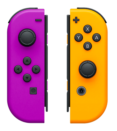 Algemeen-Joy-Cons Set voor Nintendo Switch - Paars / Geel (Nieuw)