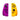 Algemeen-Joy-Cons Set voor Nintendo Switch - Paars/Oranje Tweedehands