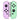Joy-Cons Set voor Nintendo Switch - Pastel Paars / Groen (Nieuw)