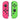 Joy-Cons Set voor Nintendo Switch - Roze / Groen (Nieuw)