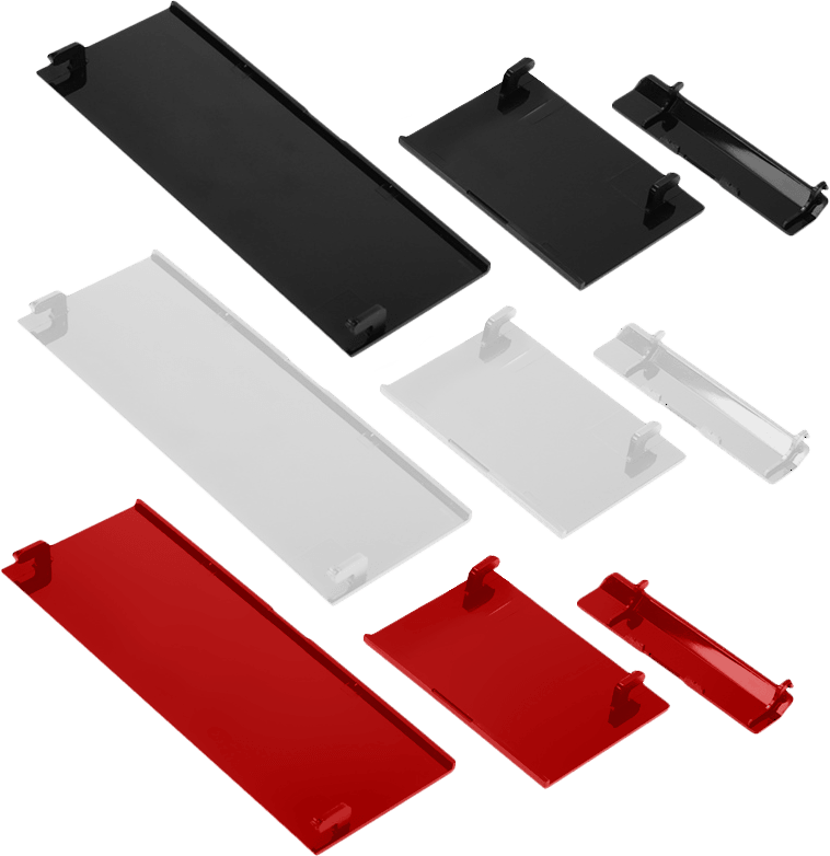 Algemeen-Klepjes / Covers Set voor Nintendo Wii Console - Meerdere kleuren (Nieuw)