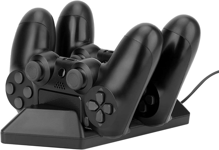 Algemeen-Oplaadstation voor 2x Playstation 4 Controllers Tweedehands