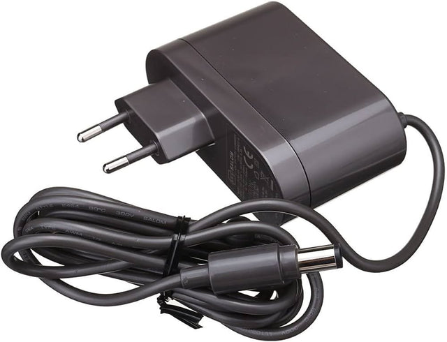 Oplader voor Dyson DC31, DC34, DC35, DC44, DC56 en DC57 17530-03, grijs, adapter met Europese stekker en kabel