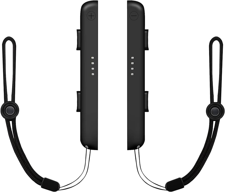 Algemeen-Polsbandje (Straps) voor Nintendo Switch Joy-Cons - Zwart Tweedehands
