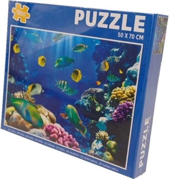 Algemeen-Puzzle Tropische Vissen 1000 Stukjes (Nieuw)