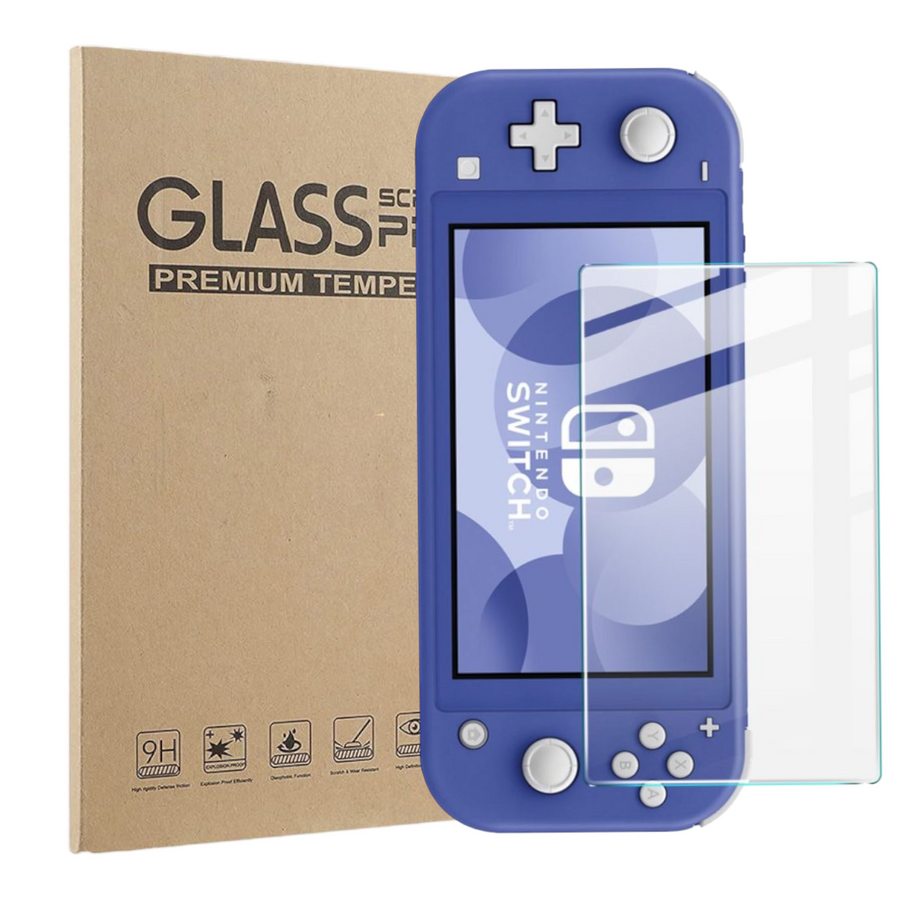Algemeen-Screen Protector Tempered Glass voor Nintendo Switch Lite (Nieuw)