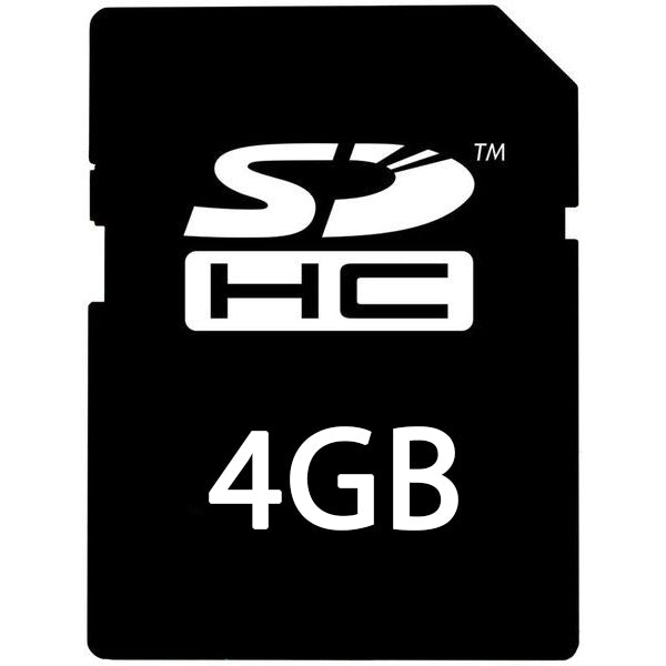 Algemeen-SD Card voor Compact Camera's - 4 GB Tweedehands