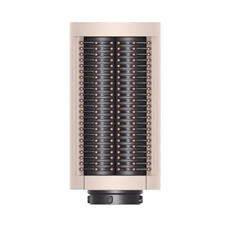 Soft Smoothing Brush opzetstuk voor Dyson Airwrap, Ceramic Pink/Rose Gold, lichtroze met rosegouden borstelpinnen