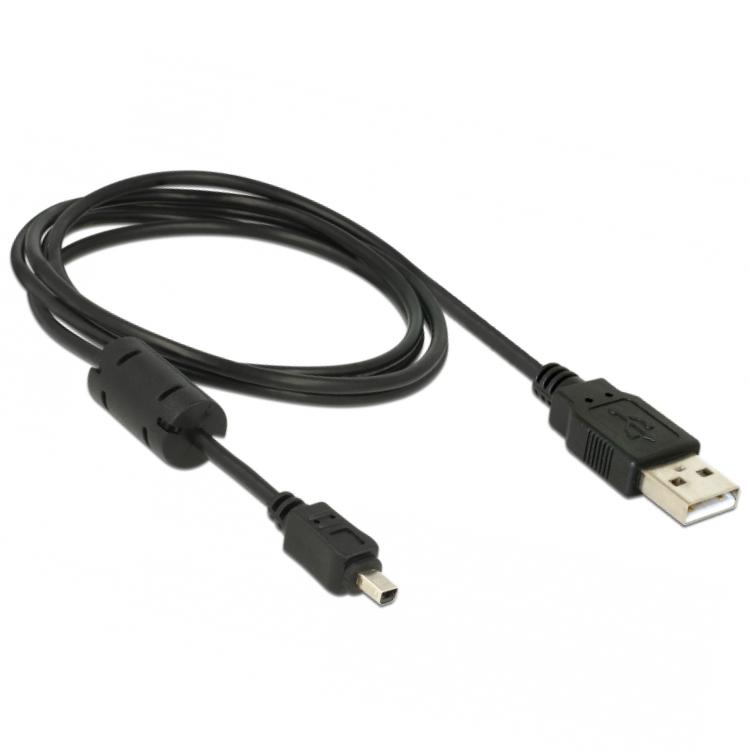 Algemeen-USB‑A naar Mini‑USB‑4‑pin Mitsumi Kabel voor Camera’s en Camcorders (Nieuw)