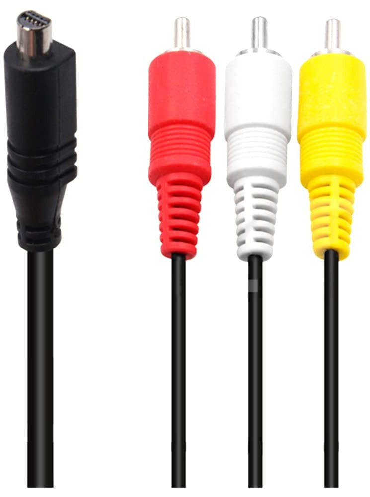 Algemeen-VMC‑15FS 10‑Pin AV‑Kabel naar 3× RCA voor Handycam-tweedehands