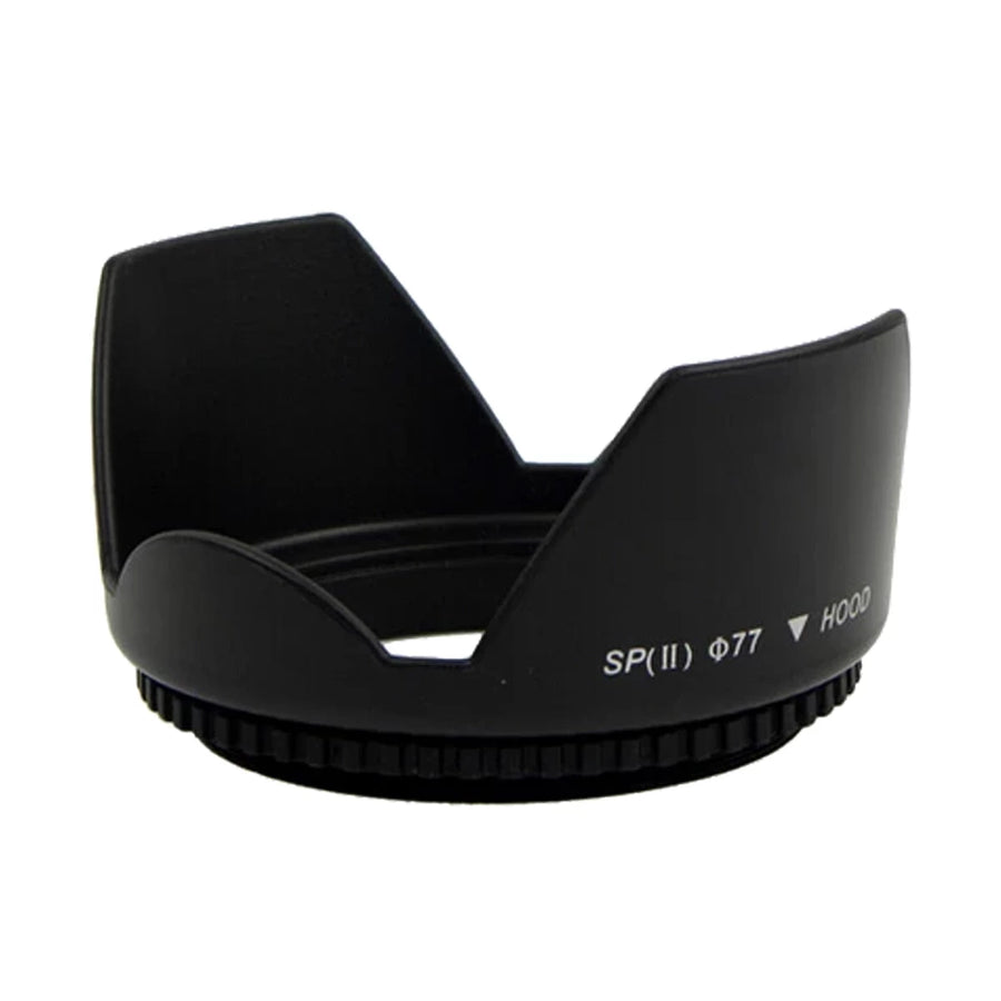 Algemeen-Zonnekap SP II 77 mm Compatibel met Tamron (Tulpenvorm) Tweedehands