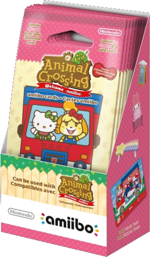 Amiibo-Animal Crossing New Leaf Sanrio Cards Booster Box - Incl. 10 Packs (Nieuw)