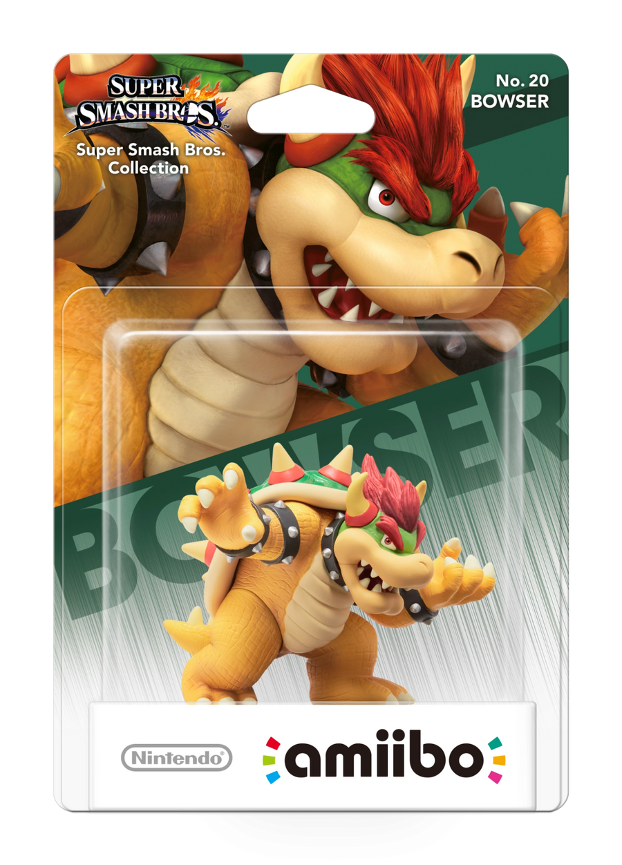 Amiibo Bowser (Nr. 20) - Super Smash Bros. series (Nieuw)
