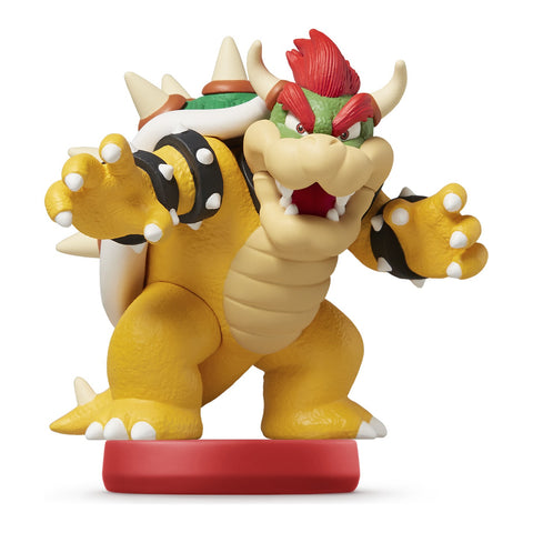 Nintendo amiibo Bowser, Super Mario series, Bowser met open bek op rode voet, tweedehands
