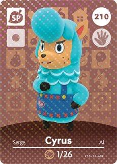 Amiibo-Cyrus #210 - Series 3 Tweedehands