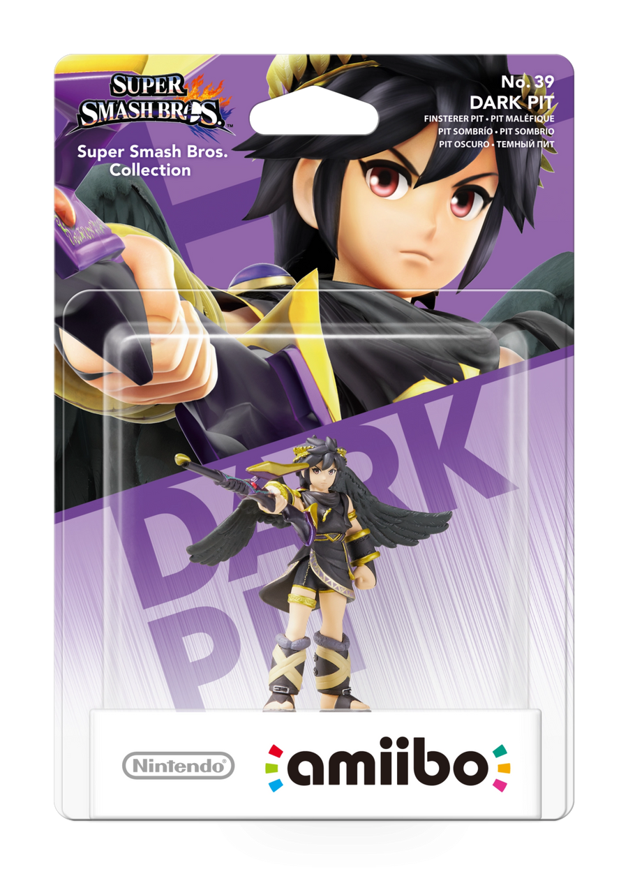 Amiibo Dark Pit (Nr. 39) - Super Smash Bros. series (Nieuw)
