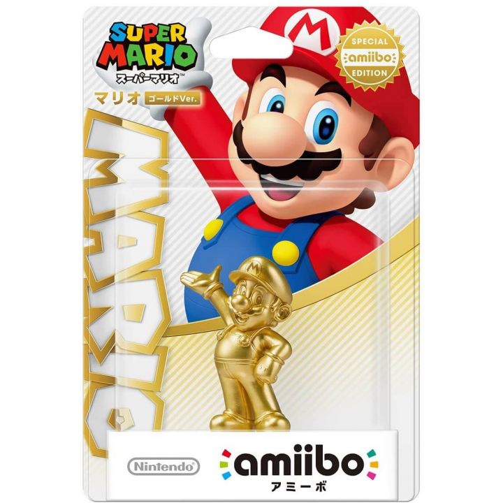 Amiibo-Mario - Gold Edition JPN - Super Mario series (Nieuw)
