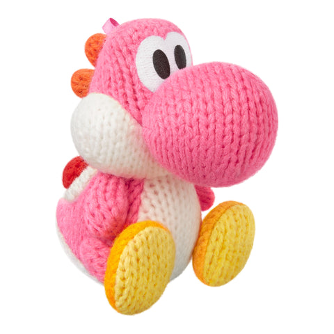 Nintendo amiibo Pink Yarn Yoshi Yoshi's Woolly World series, roze gebreide Yoshi, tweedehands