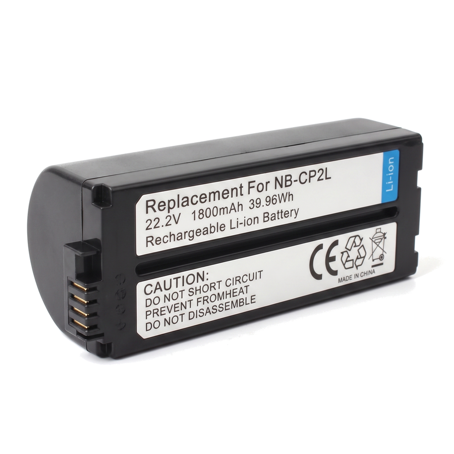 Accu voor Canon NB-CP2L / NB-CP2LH (Selphy fotoprinters) - 1800mAh (Nieuw)