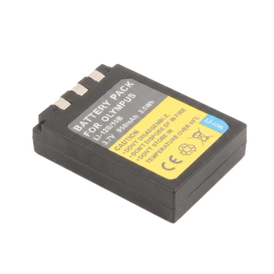 Accu voor Olympus LI-10B / LI-12B (Camedia / mju) - 950mAh (Nieuw)