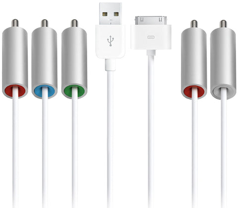 Apple-Component AV Kabel voor iPod / iPhone MB128LL/B-tweedehands
